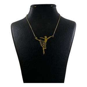 گردنبند نقره زنانه دلی جم  طرح رقص باله کد d 632
